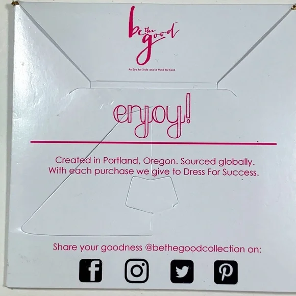 Be The Good Namaste Necklace - Picture 4 of 4